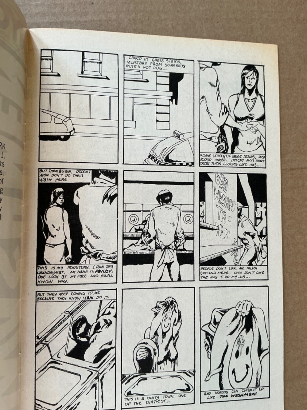 New York Comics Washmen Issue 1 1986 - Picture 12 of 12